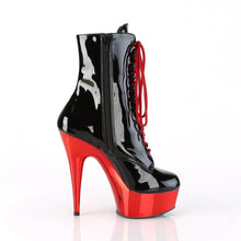 Load image into Gallery viewer, DELIGHT-1020 6&quot; Black with Red Chrome Pole Dancer Platforms