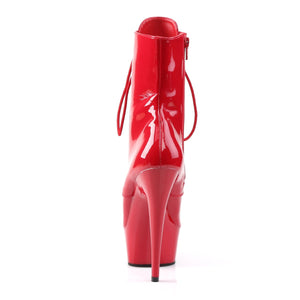 DELIGHT-1020 Pleaser 6 Inch Heel Red Pole Dancing Platforms