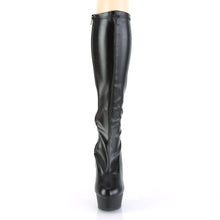 Load image into Gallery viewer, DELIGHT-2000 Pleaser 6 Inch Heel Black Pole Dancer Platforms