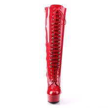 Load image into Gallery viewer, DELIGHT-2023 Pleaser 6 Inch Heel Red Pole Dancing Platforms