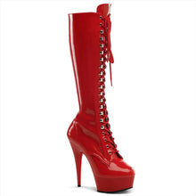 Load image into Gallery viewer, DELIGHT-2023 Pleaser 6 Inch Heel Red Pole Dancing Platforms