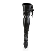 Load image into Gallery viewer, DELIGHT-3050 Pleaser 6 Inch Heel Black Pole Dancer Platforms