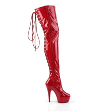 Load image into Gallery viewer, DELIGHT-3063 Pleaser 6 Inch Heel Red Pole Dancing Platforms