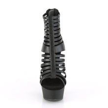 Load image into Gallery viewer, DELIGHT-600-26 Pleaser 6&quot; Heel Black Pole Dancing Platforms