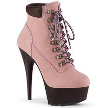 Load image into Gallery viewer, DELIGHT-600TL-02 6&quot; Heel Baby Pink Pole Dancing Platforms