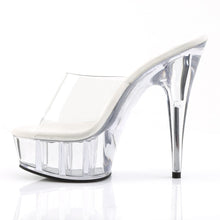 Load image into Gallery viewer, DELIGHT-601 Pleaser 6 Inch Heel Clear Pole Dancing Platforms