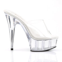 Load image into Gallery viewer, DELIGHT-601 Pleaser 6 Inch Heel Clear Pole Dancing Platforms