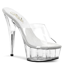 Load image into Gallery viewer, DELIGHT-601 Pleaser 6 Inch Heel Clear Pole Dancing Platforms