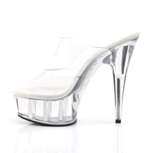 Load image into Gallery viewer, DELIGHT-602 Pleaser 6 Inch Heel Clear Pole Dancing Platforms