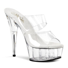 Load image into Gallery viewer, DELIGHT-602 Pleaser 6 Inch Heel Clear Pole Dancing Platforms