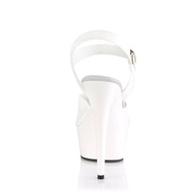 Load image into Gallery viewer, DELIGHT-608N Pleaser 6&quot; Heel White Pole Dancing Platforms