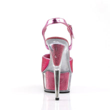 Load image into Gallery viewer, DELIGHT-609-5G 6&quot; Heel Hot Pink Glitter Pole Dancer Shoes