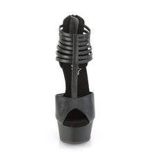 Load image into Gallery viewer, DELIGHT-626 Pleaser 6 Inch Heel Black Pole Dancing Platform