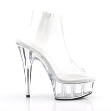 Load image into Gallery viewer, DELIGHT-633 Pleaser 6 Inch Heel Clear Pole Dancing Platforms