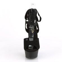 Load image into Gallery viewer, DELIGHT-634 Pleaser 6 Inch Heel Black Pole Dancing Platform