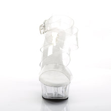 Load image into Gallery viewer, DELIGHT-635 Pleaser 6 Inch Heel Clear Pole Dancing Platforms