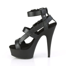 Load image into Gallery viewer, DELIGHT-637 Pleaser 6 Inch Heel Black Pole Dancing Platform