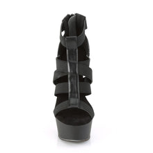 Load image into Gallery viewer, DELIGHT-651 Pleaser 6 Inch Heel Black Pole Dancing Platforms