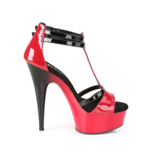 Load image into Gallery viewer, DELIGHT-663 Pleaser 6 Inch Heel Red Pole Dancing Platforms