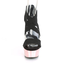 Load image into Gallery viewer, DELIGHT-669 Pleaser 6 Inch Heel Black Pole Dancing Platforms