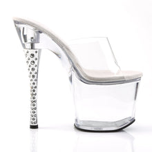 Load image into Gallery viewer, DIAMOND-701 Pleaser 7 Inch Heel Clear Pole Dancing Platforms