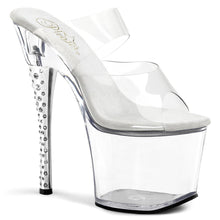 Load image into Gallery viewer, DIAMOND-702 Pleaser 7 Inch Heel Clear Pole Dancing Platforms