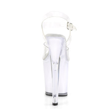 Load image into Gallery viewer, DISCOLITE-808 8&quot; Clear and White Glow Pole Dancer Platforms