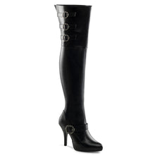 Load image into Gallery viewer, DIVA-3006X Funtasma 3&quot; Heel Black Wide Width Knee High Boots