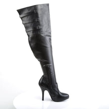 Load image into Gallery viewer, DIVA-3006X Funtasma 3&quot; Heel Black Wide Width Knee High Boots