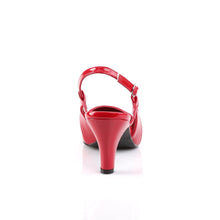 Load image into Gallery viewer, DIVINE-418 Pleaser Pink Label 3&quot; Heel Red Fetish Footwear