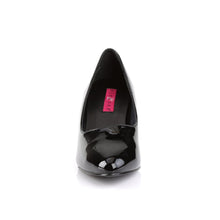 Load image into Gallery viewer, DIVINE-420 Pink Label 3&quot; Heel Black Patent Fetish Footwear