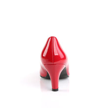 Load image into Gallery viewer, DIVINE-420 Pleaser Pink Label 3&quot; Heel Red Fetish Footwear