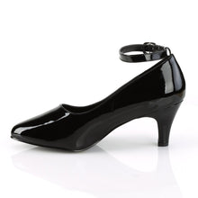 Load image into Gallery viewer, DIVINE-431 Pink Label 3&quot; Heel Black Patent Fetish Footwear