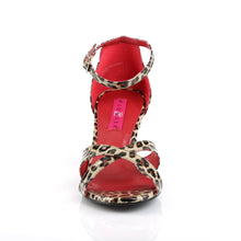 Load image into Gallery viewer, DIVINE-435 Pink Label 3&quot; Heel Cheetah Print Fetish Footwear