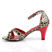 Load image into Gallery viewer, DIVINE-435 Pink Label 3&quot; Heel Cheetah Print Fetish Footwear