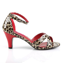 Load image into Gallery viewer, DIVINE-435 Pink Label 3&quot; Heel Cheetah Print Fetish Footwear