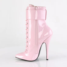 Load image into Gallery viewer, DOMINA-1023 Devious Fetish Heel 6 Inch Baby Pink Kinky Boots