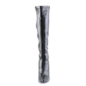 DOMINA-2000 Devious 6" Heel Black Stretch Matt Kinky Boots