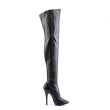 Load image into Gallery viewer, DOMINA-3000 Devious 6&quot; Heel Black Stretch Matt Kinky Boots