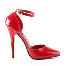 Load image into Gallery viewer, DOMINA-402 Devious Fetish Footwear 6 Inch Heel Red Shoes