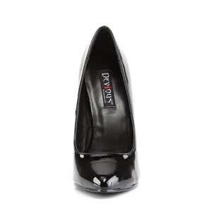 DOMINA-420 Devious 6 Inch Heel Black Patent Erotic Shoes