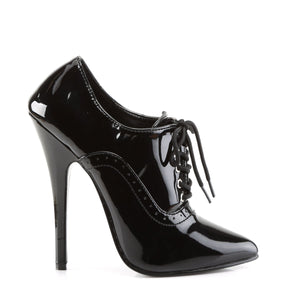 DOMINA-460 Devious 6 Inch Heel Black Patent Erotic Shoes