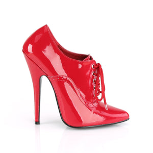 DOMINA-460 Devious Fetish Footwear 6 Inch Heel Red Shoes