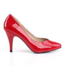 Load image into Gallery viewer, DREAM-420 Pleaser Pink Label 4 Inch Heel Red Fetish Footwear