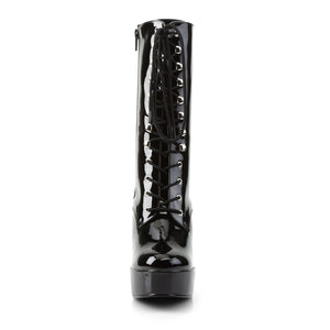 ELECTRA-1020 5 Inch Heel Black Patent Pole Dancing Platforms