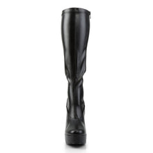 Load image into Gallery viewer, ELECTRA-2000Z Pleaser 5 Inch Heel Black Pole Dancer Platform