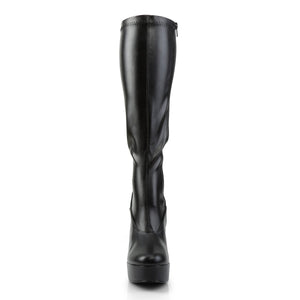 ELECTRA-2000Z Pleaser 5 Inch Heel Black Pole Dancer Platform