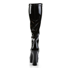 Load image into Gallery viewer, ELECTRA-2000Z 5&quot; Black Stretch Patent Pole Dancer Platforms