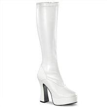 Load image into Gallery viewer, ELECTRA-2000Z Pleaser 5 Inch Heel White Pole Dancer Platform