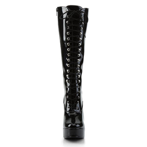 ELECTRA-2020 5 Inch Heel Black Patent Pole Dancing Platforms